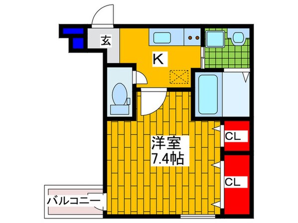 フジパレス清水の物件間取画像